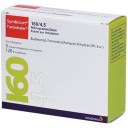 Symbicort Turbuhaler 160/4,5 µg/Dosis 120 ED