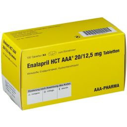 Enalapril Hct AAA® 20/12.5