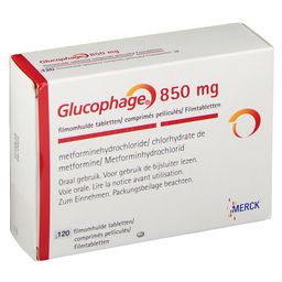 GLUCOPHAGE 850 mg Filmtabletten B