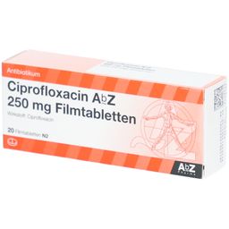 Ciprofloxacin AbZ 250Mg