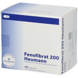 Fenofibrat 200 Heumann