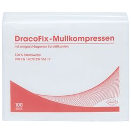 DracoFix Mullkompressen unsteril 8fach 7,5x7,5cm