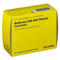 Metformin 500Mg AAA® Pharma