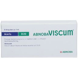 AbnobaVISCUM® Aceris D20 Ampullen