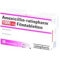 Amoxicillin-ratiopharm® 1000 mg