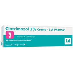 Clotrimazol 1% Creme - 1A Pharma®