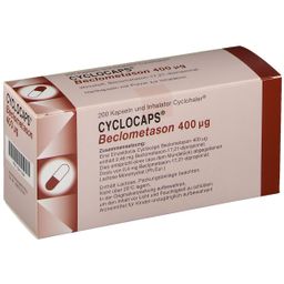 Cyclocaps Beclometason 400ug Inh.Kaps.+Cycloh.