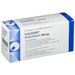 Cyclocaps Salbutamol 200ug Inh.Kaps.+Cycloh.