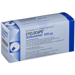 Cyclocaps Salbutamol 400ug Inh.Kaps.+Cycloh.