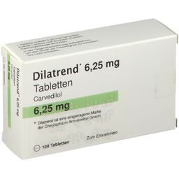 Dilatrend 6,25 mg
