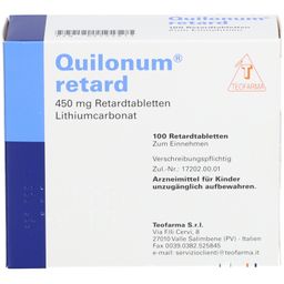 Quilonum® retard 450 mg 100 St mit dem E-Rezept kaufen – Shop Apotheke