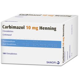 Carbimazol 10 mg Henning