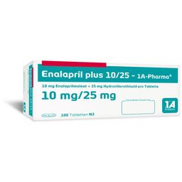 Enalapril 1A Pl 10/25Mg
