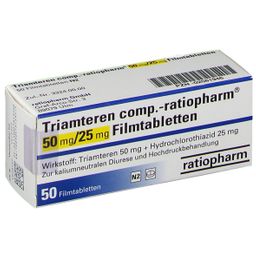 Triamteren comp.-ratiopharm® 50 mg/25 mg