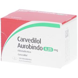 Carvedilol Aurobindo 6,25 mg