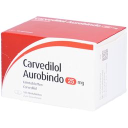 Carvedilol Aurobindo 25 mg