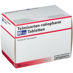 Telmisartan-ratiopharm® 80 mg