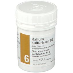 Adler Pharma Kalium sulfuricum D6 Biochemie nach Dr. Schüßler Nr. 6