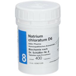 Adler Pharma Natrium chloratum D6 Biochemie nach Dr. Schüßler Nr. 8