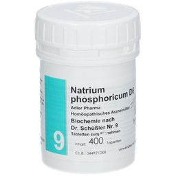 Adler Pharma Natrium phosphoricum D6 Biochemie nach Dr. Schüßler Nr. 9