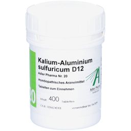 Adler Pharma Kalium – Aluminium sulfuricum D12 Biochemie nach Dr. Schüßler Nr. 20