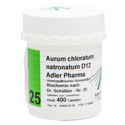 Adler Pharma Aurum chloratum D12 Biochemie nach Dr. Schüßler Nr. 25