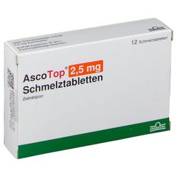 AscoTop® 2,5 mg Schmelztabletten