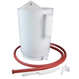 Irrigator 2 Liter komplett mit PVC Gummischlauch
