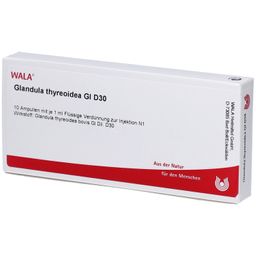 WALA® Glandula Thyreoidea Gl D 30 Ampullen