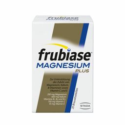 frubiase® MAGNESIUM PLUS, Brausetabletten, hochdosiertes Magnesium mit dem Plus an Vitamin C, E und wichtigen B-Vitaminen