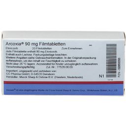 ARCOXIA 90 mg Filmtabletten