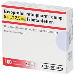 Bisoprolol-ratiopharm® comp. 5 mg/12,5 mg