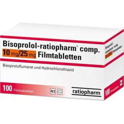 Bisoprolol-ratiopharm® comp. 10 mg/25 mg