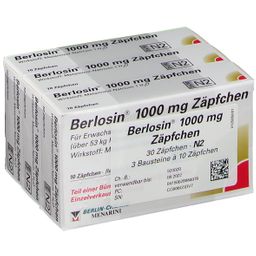 Berlosin® 1000 mg Zäpfchen