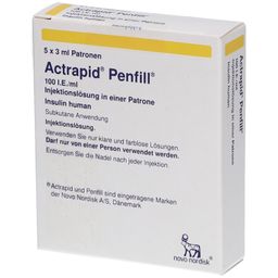 Actrapid fill 100 I.E./ml