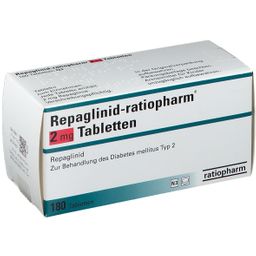 Repaglinid-ratiopharm® 2 mg