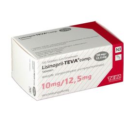 Lisinopril Teva Com 10/12,5 Tabletten