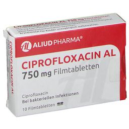 Ciprofloxacin AL 750 mg