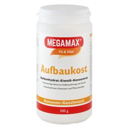 MEGAMAX® Fit & Vital Aufbaukost Kohlenhydrat-Eiweiß-Konzentrat Bananen-Geschmack