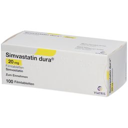 Simvastatin dura® 20 mg