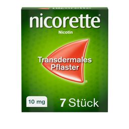nicorette TX Pflaster mit 10 mg Nikotin zum Rauchen aufhören