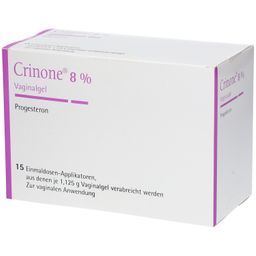 Crinone 8% Applikatoren Vaginalgel