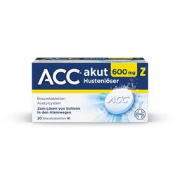 ACC® akut 600 mg Z bei Husten - mit Zitronengeschmack, nur 1 x täglich
