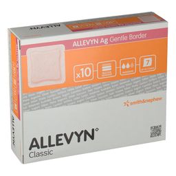 ALLEVYN® Ag GENTLE BORDER 17,5 x 17,5cm steril