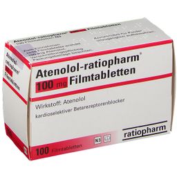Atenolol-ratiopharm® 100 mg