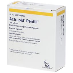 Actrapid fill 100 I.E./ml
