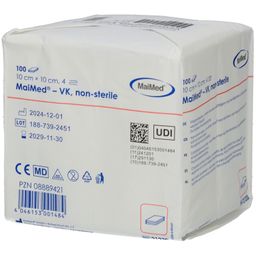 Vliesstoffkompressen unsteril 10 x 10 cm 4-fach