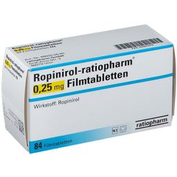 Ropinirol-ratiopharm® 0,25 mg