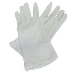 FRANK® Zwirnhandschuhe aus Baumwoll-Trikot weiß Gr. 7