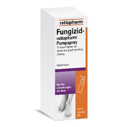 Fungizid-ratiopharm Pumpspray 40 ml - bei Hautpilzerkrankungen wie Fußpilz